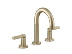 Kallista - Vir Stil Sink Faucet, Lever Handles -Plumb Tile aaf18048 rgb
