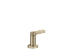 Kallista - Vir Stil Deck Mount Diverter, Lever Handles -Plumb Tile aaf25290 rgb