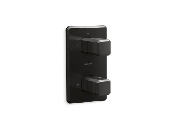 Kallista Kallista - Bezel 2-Outlet Stacked Thermostatic Trim 8 Kallista Kallista - Bezel 2-Outlet Stacked Thermostatic Trim - Image 6