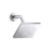 Kallista Kallista - Modern Square Wall Mount Showerhead -Plumb Tile aag68266 rgb