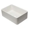 Alfi Alfi - 30 Inch Reversible Single Fireclay Farmhouse Kitchen Sink 2 Alfi Alfi - 30 Inch Reversible Single Fireclay Farmhouse Kitchen Sink -Plumb Tile ab3020sb w