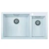 Alfi Alfi - 34 Inch Double Bowl Drop In Granite Composite Kitchen Sink -Plumb Tile ab3319di w