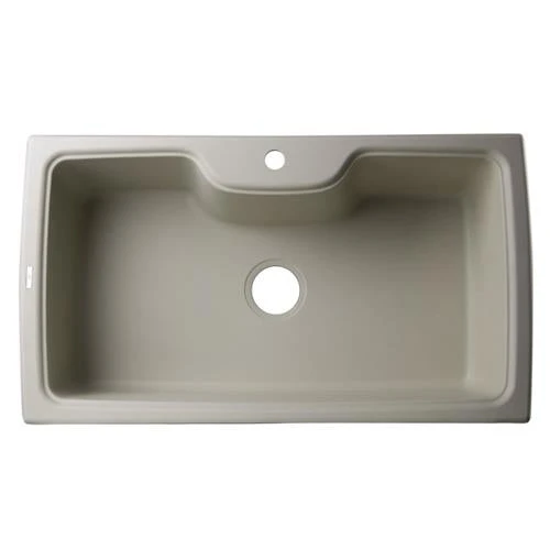 Alfi Alfi - 35 Inch Drop-In Single Bowl Granite Composite Kitchen Sink 4 Alfi Alfi - 35 Inch Drop-In Single Bowl Granite Composite Kitchen Sink - Image 2