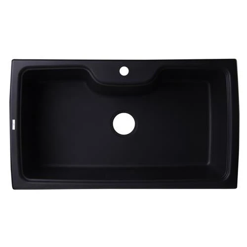 Alfi Alfi - 35 Inch Drop-In Single Bowl Granite Composite Kitchen Sink 5 Alfi Alfi - 35 Inch Drop-In Single Bowl Granite Composite Kitchen Sink - Image 3