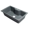 Alfi Alfi - 35 Inch Drop-In Single Bowl Granite Composite Kitchen Sink