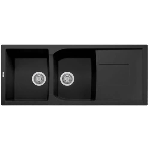 Alfi Alfi - 46 Inch Double Bowl Granite Composite Kitchen Sink With Drainboard 5 Alfi Alfi - 46 Inch Double Bowl Granite Composite Kitchen Sink With Drainboard - Image 3