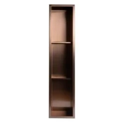 Alfi Alfi - 8 Inch X 36 Inch Stainless Steel Vertical Triple Shelf Shower Niche