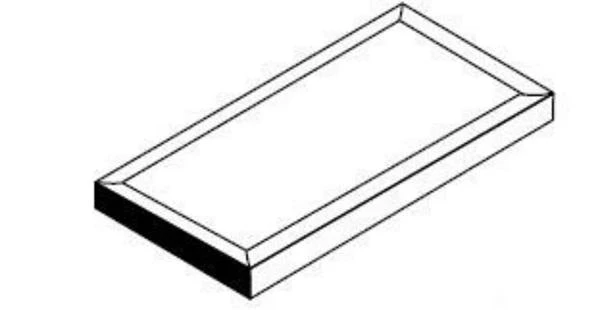 Adex - Studio Framed Single Glazed Edge 2.8 Inch 2.8 X 5.8 3 Adex - Studio Framed Single Glazed Edge 2.8 Inch 2.8 X 5.8