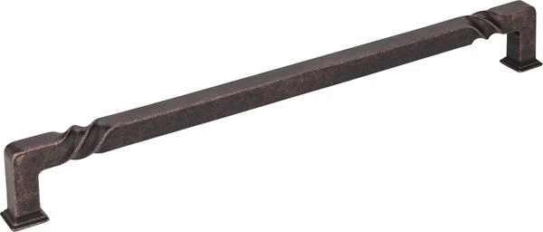 Jeffrey Alexander Jeffrey Alexander - 12 Inch Center-to-Center Rustic Twist Tahoe Appliance Handle 3 Jeffrey Alexander Jeffrey Alexander - 12 Inch Center-to-Center Rustic Twist Tahoe Appliance Handle