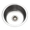 Hamat Hamat - Aspect 18 Inch Undermount Round Bar/Prep Sink 1 Hamat Hamat - Aspect 18 Inch Undermount Round Bar/Prep Sink -Plumb Tile asp 18rb
