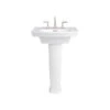 DXV DXV - Wyatt 24 Inch 3 Hole Lavatory & Pedestal