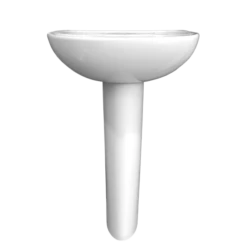 Toto Toto - Supreme Oval Basin Pedestal Bathroom Sink With Cefiontect For 8 Inch Center Faucets