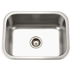 Hamat Hamat - Classic 23 Inch Undermount Stainless Steel Single Bowl Kitchen Sink