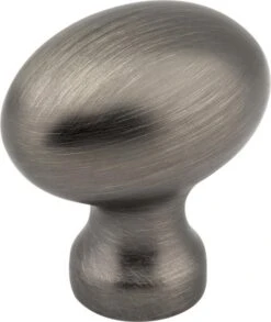 Jeffrey Alexander - 1-3/16 Inch Overall Length Football Bordeaux Cabinet Knob -Plumb Tile crb96qk08otlaggwynam