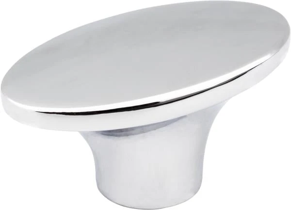 Jeffrey Alexander - 1-7/8 Inch Overall Length Oval Hudson Cabinet Knob 5 Jeffrey Alexander - 1-7/8 Inch Overall Length Oval Hudson Cabinet Knob - Image 3