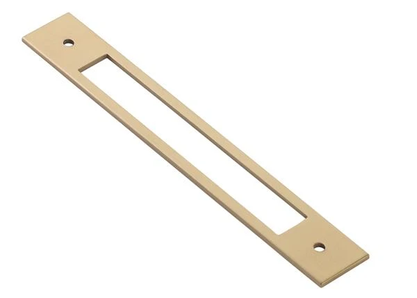 Emtek - Modern Backplate For Cabinet Pull, 6 Inch C-C 7 Emtek - Modern Backplate For Cabinet Pull, 6 Inch C-C - Image 5