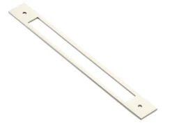 Emtek - Modern Backplate For Cabinet Pull, 8 Inch C-C 9 Emtek - Modern Backplate For Cabinet Pull, 8 Inch C-C -Plumb Tile emt 86925 us14 53