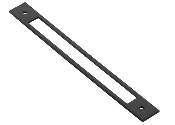 Emtek - Modern Backplate For Cabinet Pull, 8 Inch C-C 5 Emtek - Modern Backplate For Cabinet Pull, 8 Inch C-C - Image 3