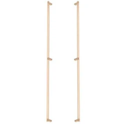 Emtek Emtek - Back To Back, Select Appliance Pull 36 Inch C-C, Rectangular Stem, Smooth Bar