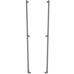 Emtek Emtek - Back To Back, Select Appliance Pull 36 Inch C-C, Rectangular Stem, Smooth Bar 31 Emtek Emtek - Back To Back, Select Appliance Pull 36 Inch C-C, Rectangular Stem, Smooth Bar -Plumb Tile emt btb84073recsmus10b