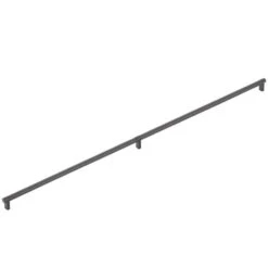 Emtek Emtek - Concealed Surface, Select Appliance Pull 36 Inch C-C, Rectangular Stem, Smooth Bar -Plumb Tile emt cs84073recsmus19