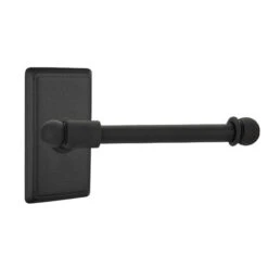 Emtek Emtek - Wrought Steel Toilet Paper Holder, Bar 11 Emtek Emtek - Wrought Steel Toilet Paper Holder, Bar -Plumb Tile emt25033fb 15