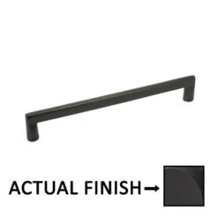 Emtek Emtek - Sandcast Bronze Rail Pull, 10 Inch C-C