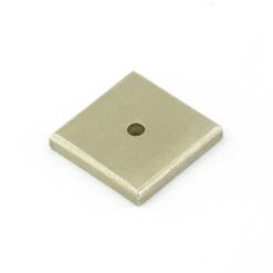 Emtek - Sandcast Bronze Square Back Plate, 1-1/4 Inch -Plumb Tile emt86342twb 44