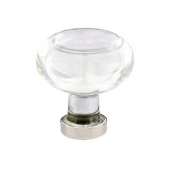 Emtek - Georgetown Glass Knob, 1-1/4 Inch -Plumb Tile emt86399us14 73