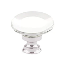 Emtek - Providence Glass Knob, Cabinet, 1-3/8 Inch 17 Emtek - Providence Glass Knob, Cabinet, 1-3/8 Inch -Plumb Tile emt86567us14 58
