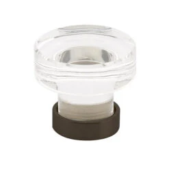 Emtek - Grayson Glass Knob, Cabinet, 1-1/4 Inch