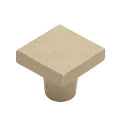 Emtek - Rustic Modern Square Knob, 1-5/8 Inch -Plumb Tile emt86663twb 92