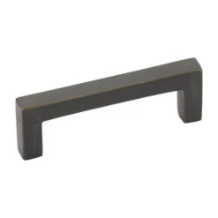Emtek Emtek - Rustic Modern Cabinet Pull, 4 Inch C-C -Plumb Tile emt86668mb 32