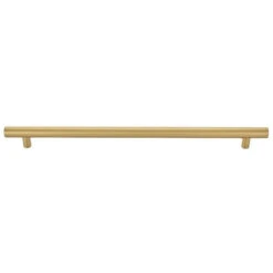 Emtek Emtek - Concealed Surface Mount, Brass Bar Appliance Pull, 18 Inch -Plumb Tile emtcs86352us4 65