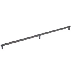 Emtek Emtek - Select Cabinet Pull 24 Inch C-C, Rectangular Stem, Smooth Bar -Plumb Tile emtek 84061recus10bsmus19 65