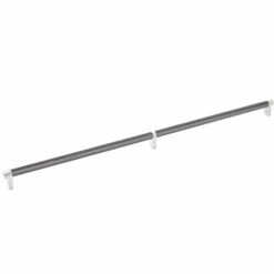 Emtek Emtek - Select Cabinet Pull 24 Inch C-C, Rectangular Stem, Smooth Bar -Plumb Tile emtek 84061recus15smus10b 20