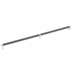 Emtek Emtek - Select Cabinet Pull 24 Inch C-C, Rectangular Stem, Smooth Bar -Plumb Tile emtek 84061recus15smus19 90