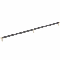 Emtek Emtek - Select Cabinet Pull 24 Inch C-C, Rectangular Stem, Smooth Bar -Plumb Tile emtek 84061recus4smus19 93