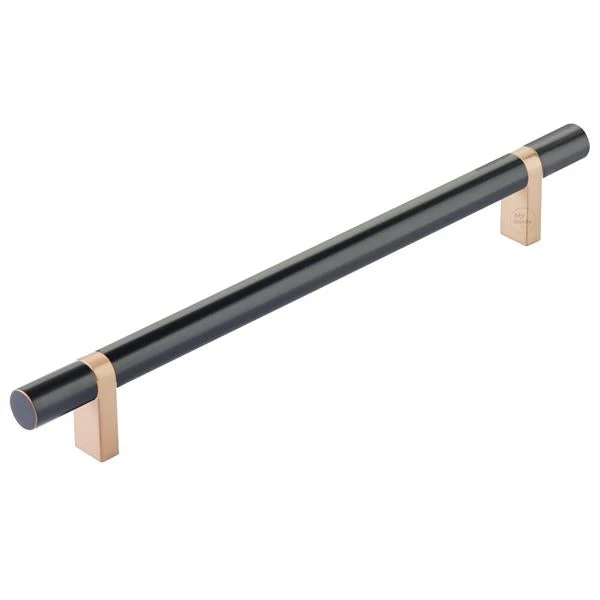 Emtek Emtek - Select Bar Cabinet Pull 8 Inch C-C, Rectangular Bar Stem, Smooth Bar 17 Emtek Emtek - Select Bar Cabinet Pull 8 Inch C-C, Rectangular Bar Stem, Smooth Bar - Image 15
