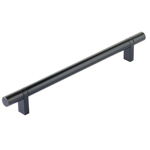 Emtek Emtek - Select Bar Cabinet Pull 8 Inch C-C, Rectangular Bar Stem, Smooth Bar 13 Emtek Emtek - Select Bar Cabinet Pull 8 Inch C-C, Rectangular Bar Stem, Smooth Bar - Image 11