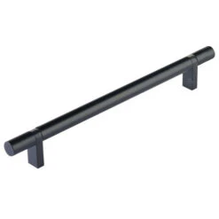 Emtek Emtek - Select Bar Cabinet Pull 8 Inch C-C, Rectangular Bar Stem, Smooth Bar 25 Emtek Emtek - Select Bar Cabinet Pull 8 Inch C-C, Rectangular Bar Stem, Smooth Bar -Plumb Tile emtek 84156rcbus10bsmus19 72