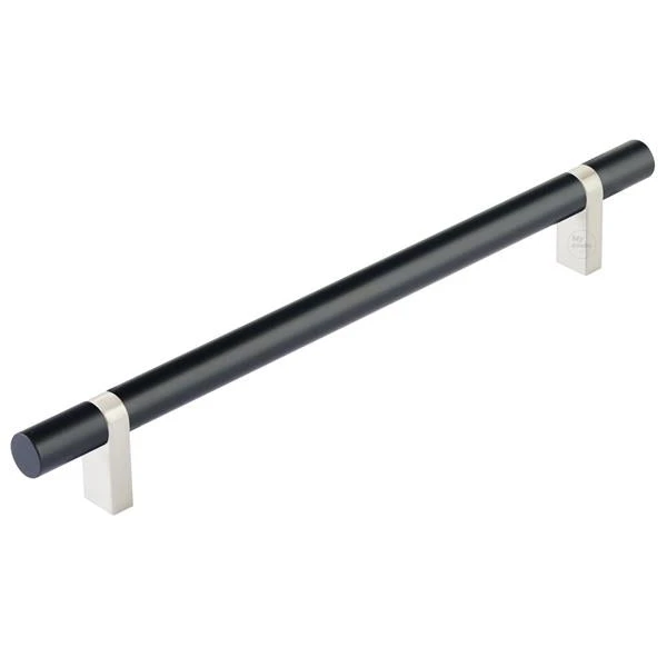 Emtek Emtek - Select Bar Cabinet Pull 8 Inch C-C, Rectangular Bar Stem, Smooth Bar 11 Emtek Emtek - Select Bar Cabinet Pull 8 Inch C-C, Rectangular Bar Stem, Smooth Bar - Image 9