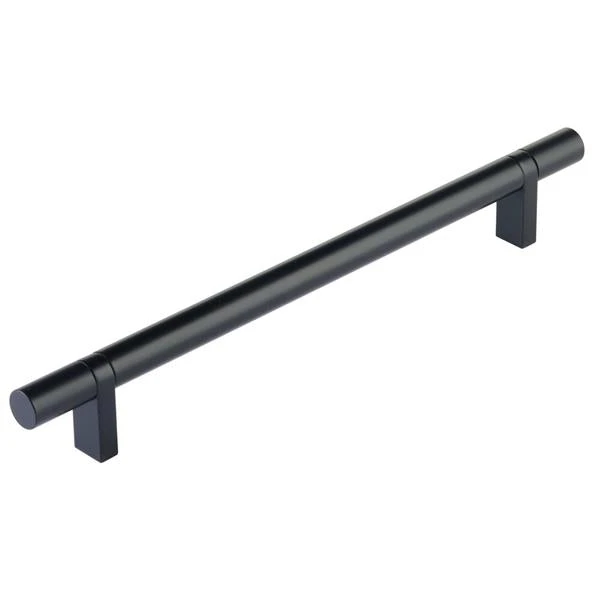 Emtek Emtek - Select Bar Cabinet Pull 8 Inch C-C, Rectangular Bar Stem, Smooth Bar 5 Emtek Emtek - Select Bar Cabinet Pull 8 Inch C-C, Rectangular Bar Stem, Smooth Bar - Image 3