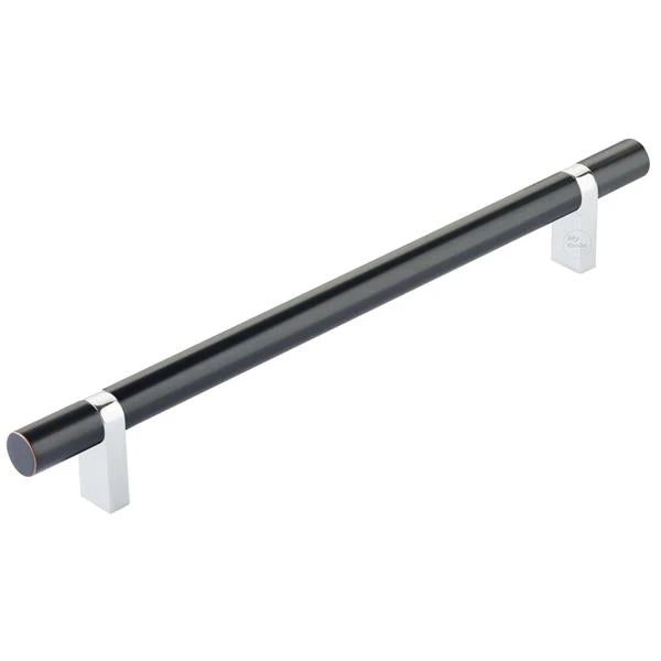 Emtek Emtek - Select Bar Cabinet Pull 8 Inch C-C, Rectangular Bar Stem, Smooth Bar 14 Emtek Emtek - Select Bar Cabinet Pull 8 Inch C-C, Rectangular Bar Stem, Smooth Bar - Image 12