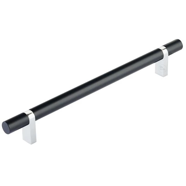 Emtek Emtek - Select Bar Cabinet Pull 8 Inch C-C, Rectangular Bar Stem, Smooth Bar 7 Emtek Emtek - Select Bar Cabinet Pull 8 Inch C-C, Rectangular Bar Stem, Smooth Bar - Image 5