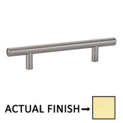 Emtek Emtek - Brass Bar Pull, 8 Inch C-C 15 Emtek Emtek - Brass Bar Pull, 8 Inch C-C -Plumb Tile emtek 86363us3nl