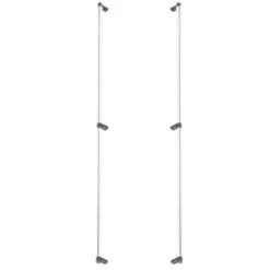 Emtek Emtek - Back To Back, Select Appliance Pull 36 Inch C-C, Rectangular Stem, Smooth Bar 38 Emtek Emtek - Back To Back, Select Appliance Pull 36 Inch C-C, Rectangular Stem, Smooth Bar -Plumb Tile emtek btb84073recus10bsmus26 35