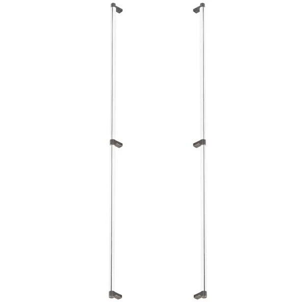 Emtek Emtek - Back To Back, Select Appliance Pull 36 Inch C-C, Rectangular Stem, Smooth Bar 19 Emtek Emtek - Back To Back, Select Appliance Pull 36 Inch C-C, Rectangular Stem, Smooth Bar - Image 17