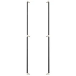 Emtek Emtek - Back To Back, Select Appliance Pull 36 Inch C-C, Rectangular Stem, Smooth Bar 29 Emtek Emtek - Back To Back, Select Appliance Pull 36 Inch C-C, Rectangular Stem, Smooth Bar -Plumb Tile emtek btb84073recus15smus19 57