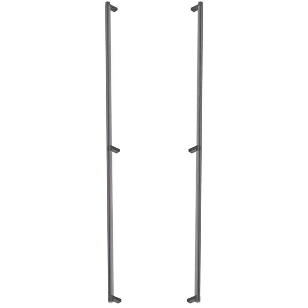 Emtek Emtek - Back To Back, Select Appliance Pull 36 Inch C-C, Rectangular Stem, Smooth Bar 11 Emtek Emtek - Back To Back, Select Appliance Pull 36 Inch C-C, Rectangular Stem, Smooth Bar - Image 9